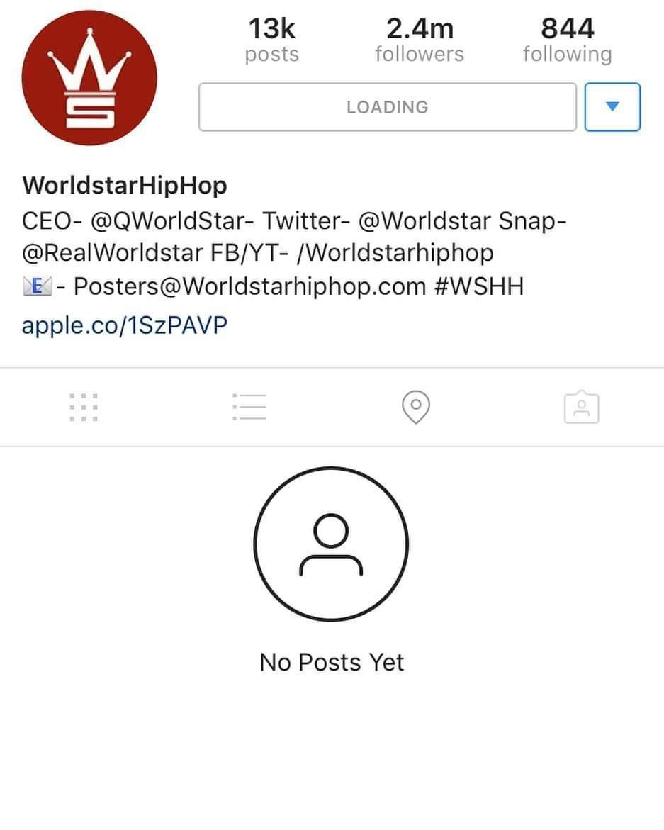 WorldStarHipHop Instagram profile